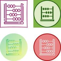 Abacus Icon Design vector