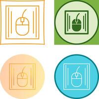 Mouse Icon Design vector