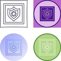 Shield Icon Design vector