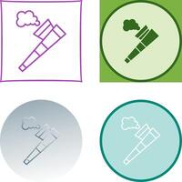 Pipe Icon Design vector