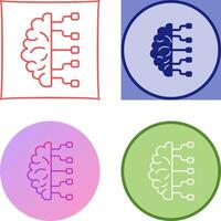 Brain Icon Design vector