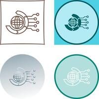 Internet Icon Design vector