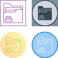 Folder Icon Design vector