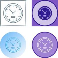 diseño de icono de reloj vector