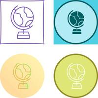 Globe Icon Design vector