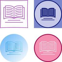 Book Icon Design vector