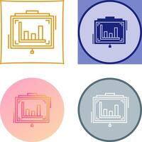Presentation Icon Design vector