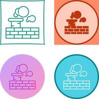 Chimney Icon Design vector