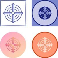 Target Icon Design vector