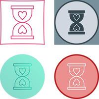 Hourglass Icon Design vector