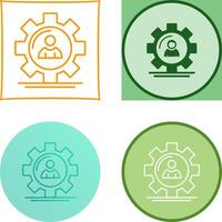 Management Icon Design vector