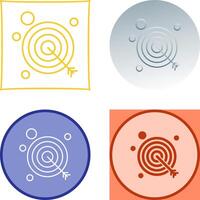 Target Icon Design vector