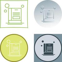 Book Icon Design vector