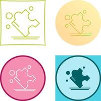 Puzzle Icon Design vector