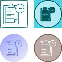 Task Management Icon Design vector