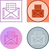 Check List Icon Design vector