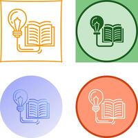 Knowledge Icon Design vector