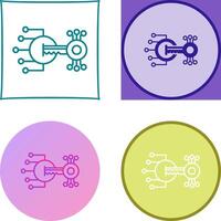 Encryption Icon Design vector
