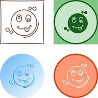 Silly Icon Design vector