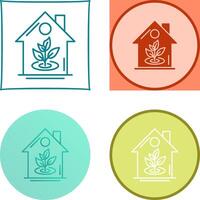 Plant Icon Design vector