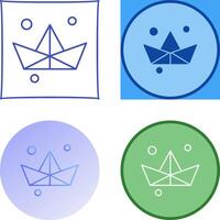 Origami Icon Design vector