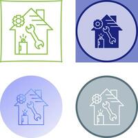 home repair Icon Design vector