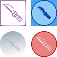 diseño de icono de cuchillo vector