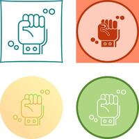 Fist Icon Design vector