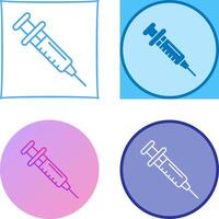 Injection Icon Design vector