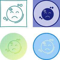 Dissapointment Icon Design vector