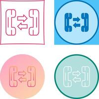 Phone Call Icon Design vector