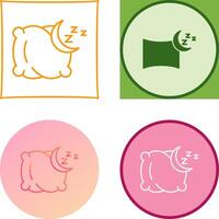 Pillow Icon Design vector