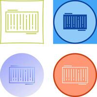 Barcode Icon Design vector