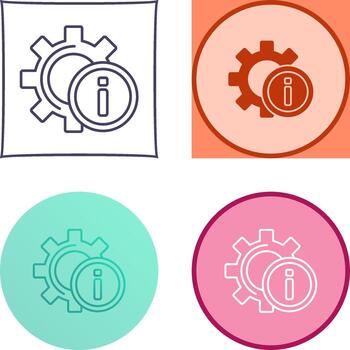 Setting Icon Design vector