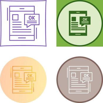 diseño de icono de conversación vector