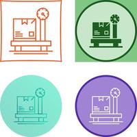 Weight Icon Design vector