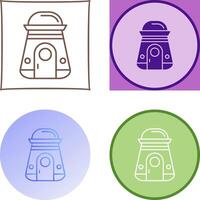 Space Capsule Icon Design vector
