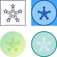 Star Icon Design vector