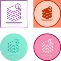 Layers Icon Design vector