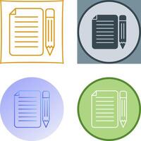 Page Icon Design vector