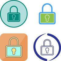 Lock Icon Design vector