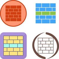 Wall Icon Design vector