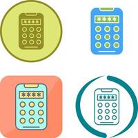 Pin Code Icon Design vector