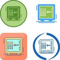 safe Icon Design vector