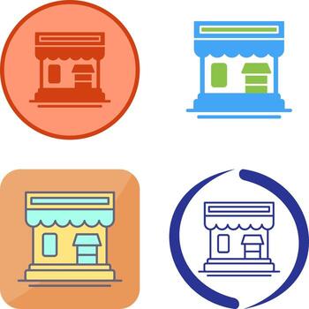diseño de icono de tienda vector