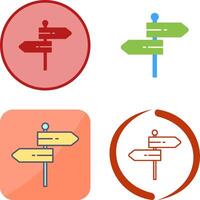 Direction Icon Design vector