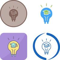 Light Bulb Icon Design vector