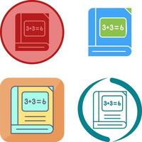 Math Icon Design vector