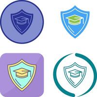 Education Protection Icon Design vector