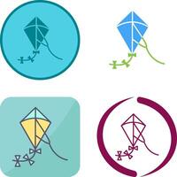 Kite Icon Design vector